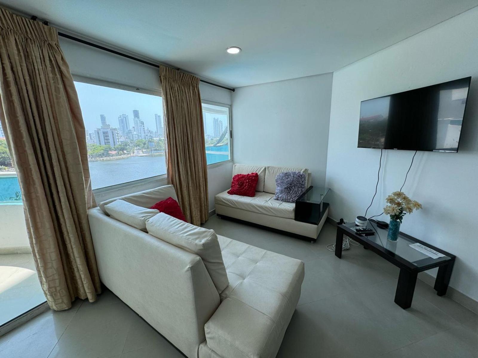 Apartamento En Laguito Ed Torres Del Lago 604 Icdi Kartagena Zewnętrze zdjęcie